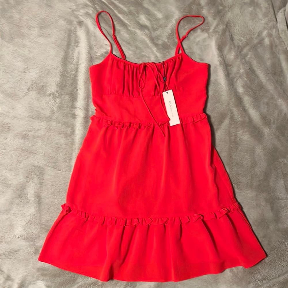 BCBGeneration Red summer dress in XS